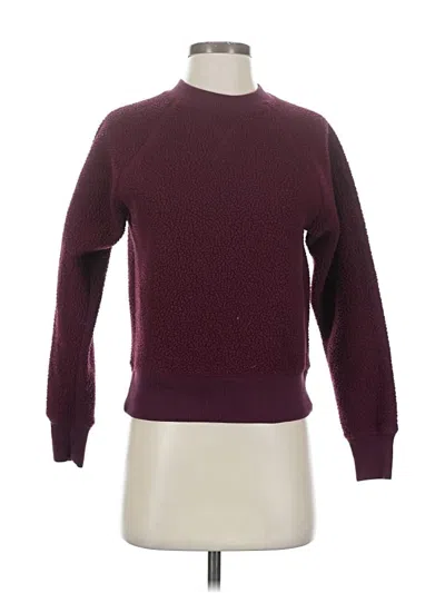 Pre-owned Everlane Pullover Sweater In Burgundy