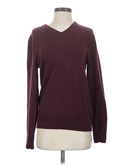 Pre-owned Everlane Pullover Sweater In Burgundy