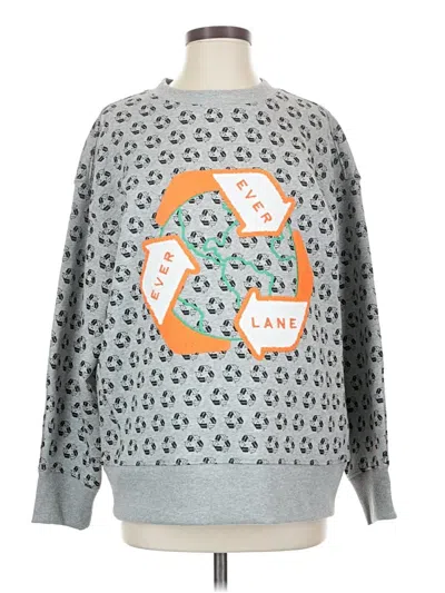 Pre-owned Everlane Pullover Sweater In Gray