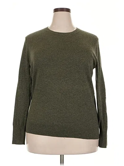 Pre-owned Everlane Pullover Sweater In Green