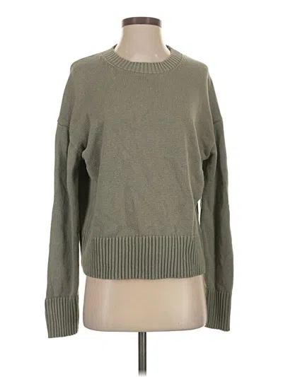 Pre-owned Everlane Pullover Sweater In Green