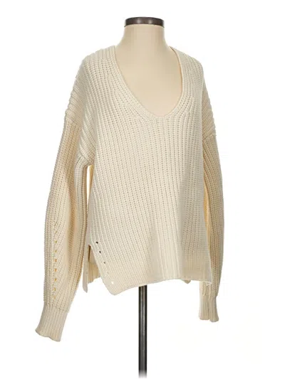Pre-owned Everlane Pullover Sweater In Ivory