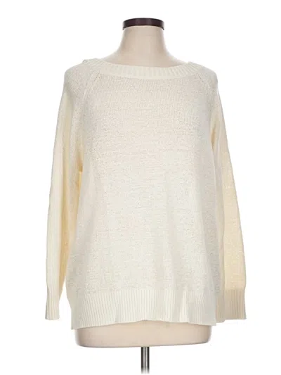 Pre-owned Everlane Pullover Sweater In Ivory