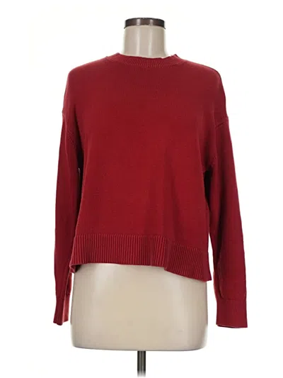 Pre-owned Everlane Pullover Sweater In Red