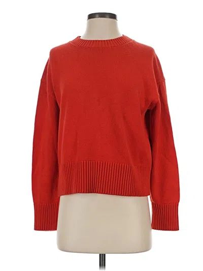 Pre-owned Everlane Pullover Sweater In Red