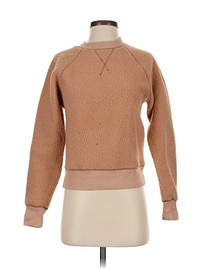 Pre-owned Everlane Pullover Sweater In Tan