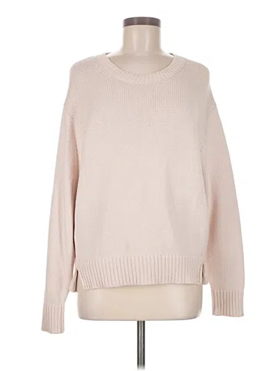 Pre-owned Everlane Pullover Sweater In Tan