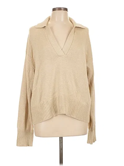 Pre-owned Everlane Pullover Sweater In Tan