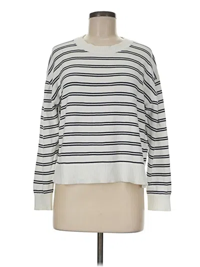 Pre-owned Everlane Pullover Sweater In White
