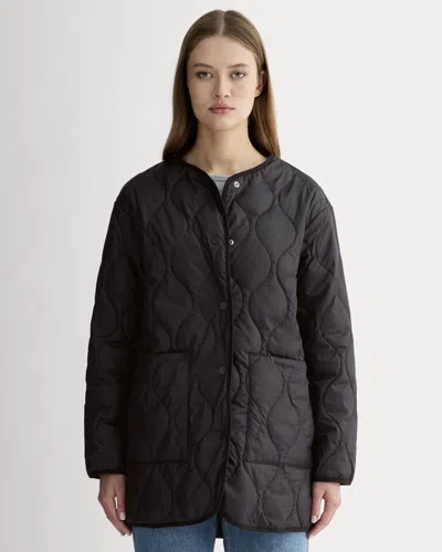 Everlane Quilted Liner In Black