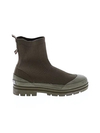Pre-owned Everlane Rain Boots In Green