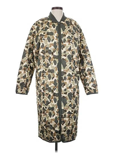 Pre-owned Everlane Raincoat In Gold