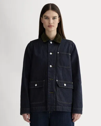Everlane Ranch Jacket In Midnight Indigo In Blue