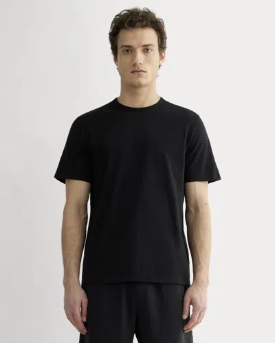 Everlane Rec Crew Neck Tshirt In Black
