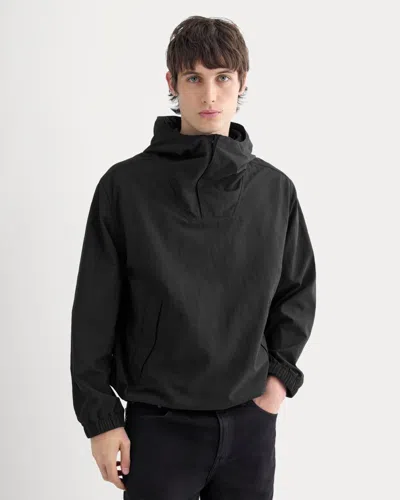 Everlane Re:cycled Nylon Windbreaker In Black
