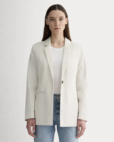 Everlane Relaxed Blazer In White