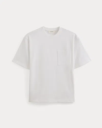 Everlane Premium-weight Pocket Tshirt In White