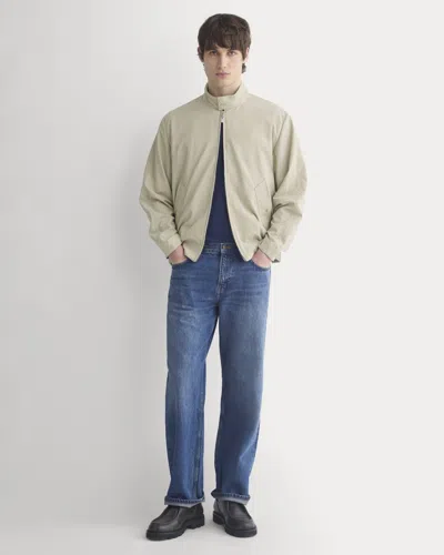 Everlane Relaxed Italian Selvedge Jean In Dark Indigo In Multi
