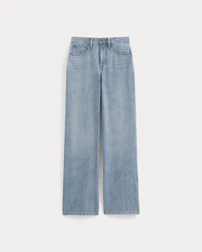 Everlane Relaxed Mid-rise Bootcut Jean In Light Vintage Indigo In Blue
