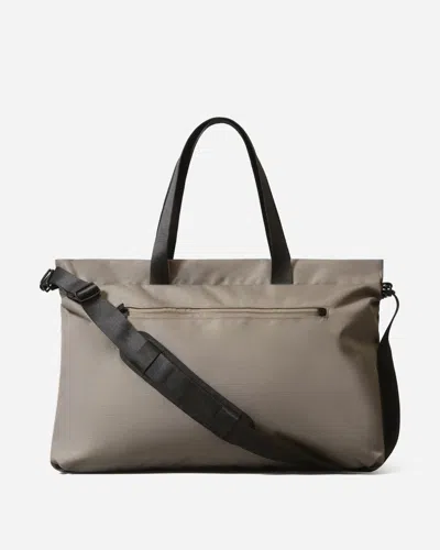Everlane Renew Transit Weekender In Warm Charcoal In Brown
