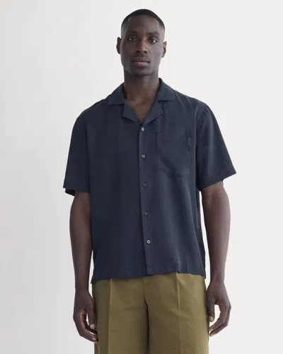 Everlane Resort Shirt In Blue