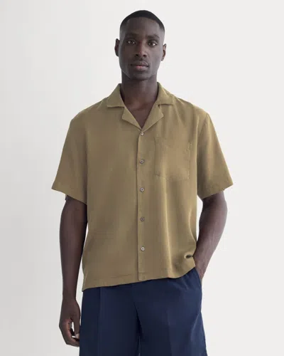 Everlane Resort Shirt In Brown