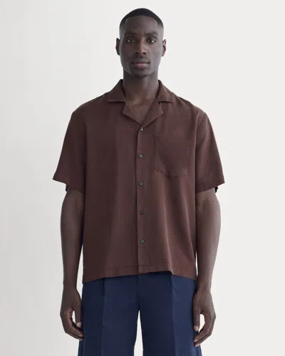 Everlane Resort Shirt In Brown