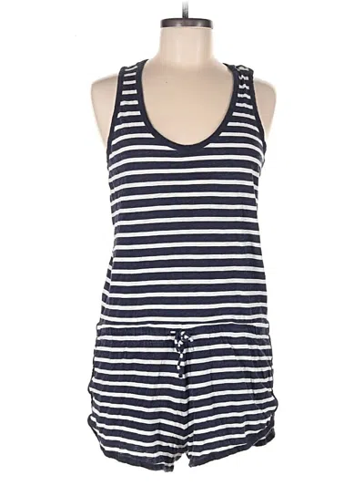 Pre-owned Everlane Romper In Blue