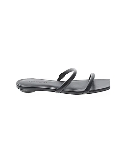 Pre-owned Everlane Sandals In Black