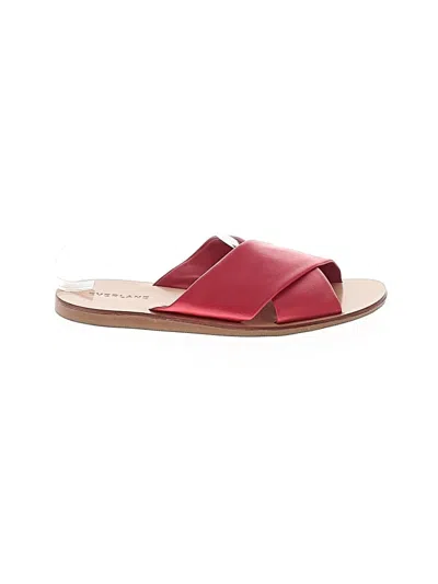 Pre-owned Everlane Sandals In Red