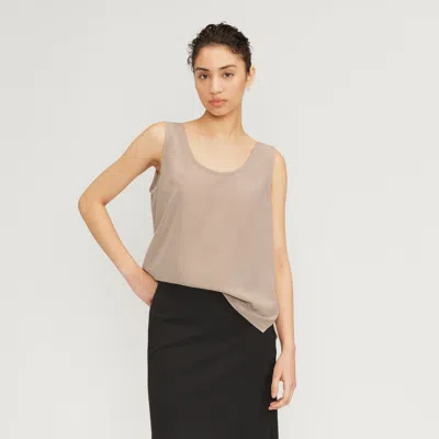 Everlane Scoop Tank Top In Nude
