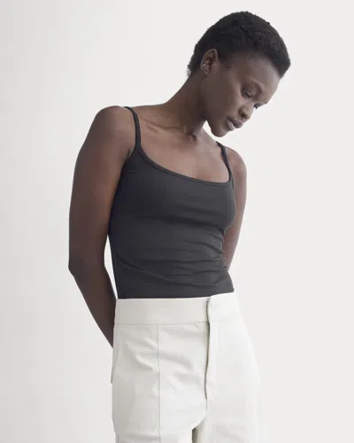 Everlane Scoopneck Cami Top In Black