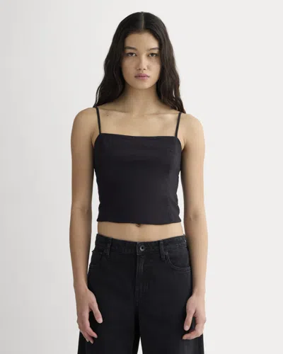 Everlane Seamed Top In Black