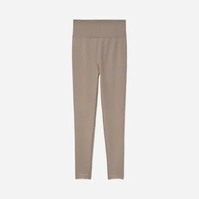 Everlane Seamless Legging In Burnt Sugar In Gray