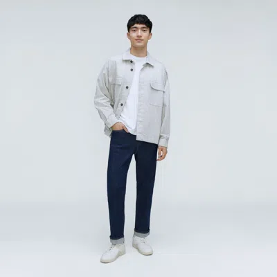 Everlane Selvedge Straight Fit Jean In Indigo Rinse In Blue