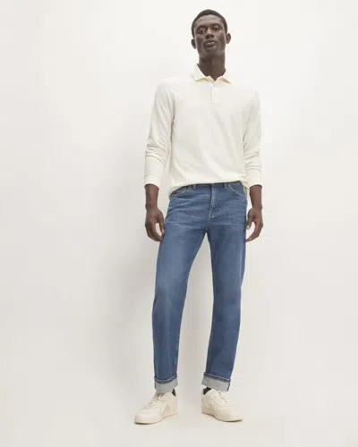 Everlane Selvedge Straight Fit Jean In Inkwell Blue
