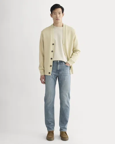 Everlane Selvedge Straight Fit Jean In Longbay In Blue