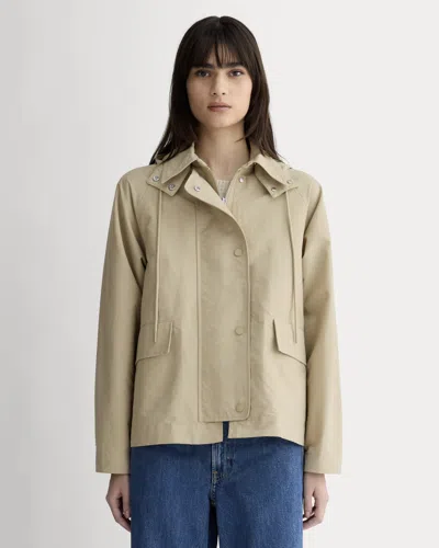 Everlane Short Anorak In Trench Coat Khaki In Brown