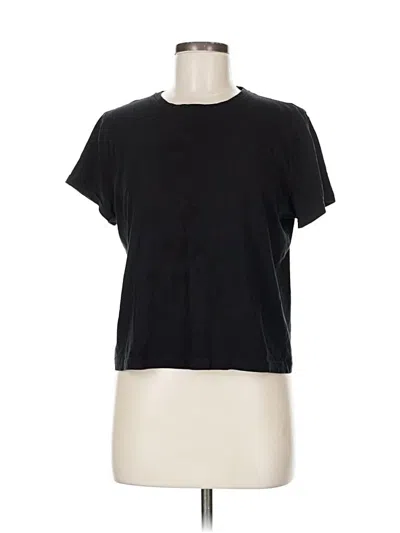 Pre-owned Everlane Short Sleeve T-shirt In Black