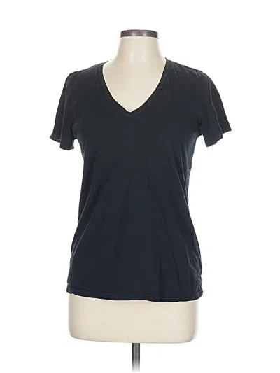 Pre-owned Everlane Short Sleeve T-shirt In Black