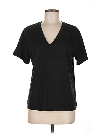 Pre-owned Everlane Short Sleeve T-shirt In Black
