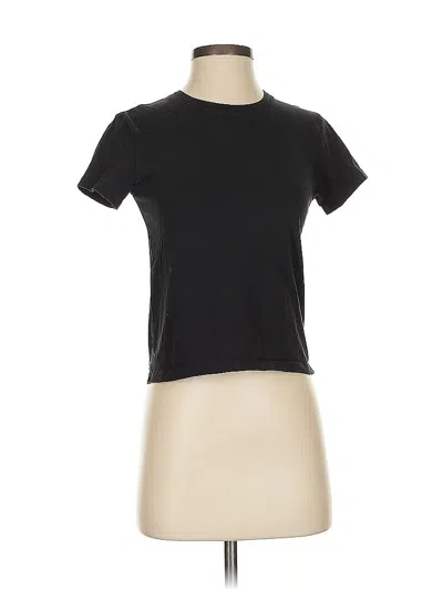 Pre-owned Everlane Short Sleeve T-shirt In Black