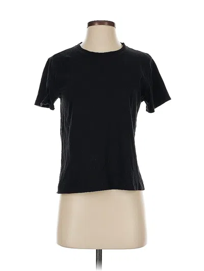 Pre-owned Everlane Short Sleeve T-shirt In Black