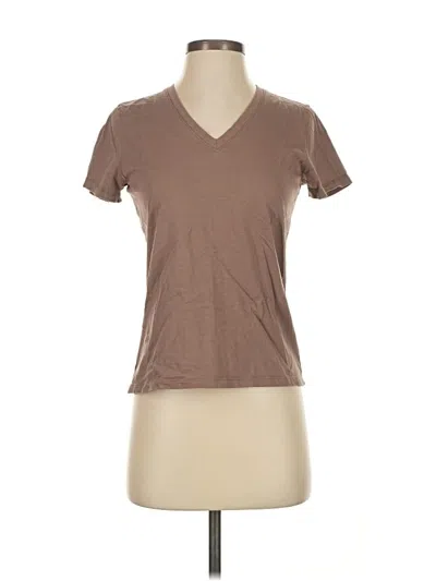 Pre-owned Everlane Short Sleeve T-shirt In Brown