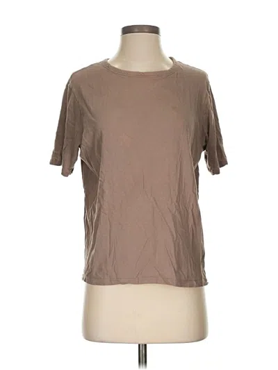 Pre-owned Everlane Short Sleeve T-shirt In Brown