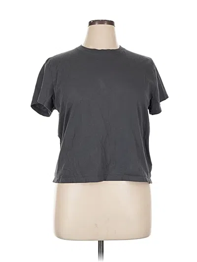 Pre-owned Everlane Short Sleeve T-shirt In Gray
