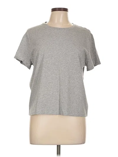 Pre-owned Everlane Short Sleeve T-shirt In Gray