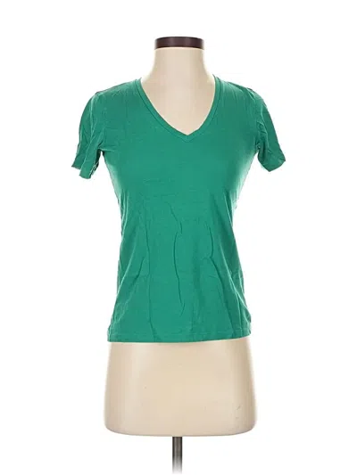 Pre-owned Everlane Short Sleeve T-shirt In Green