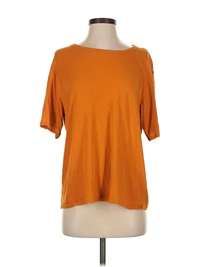 Pre-owned Everlane Short Sleeve T-shirt In Orange