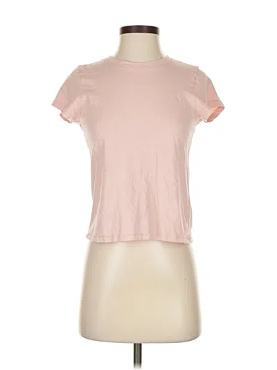Pre-owned Everlane Short Sleeve T-shirt In Pink